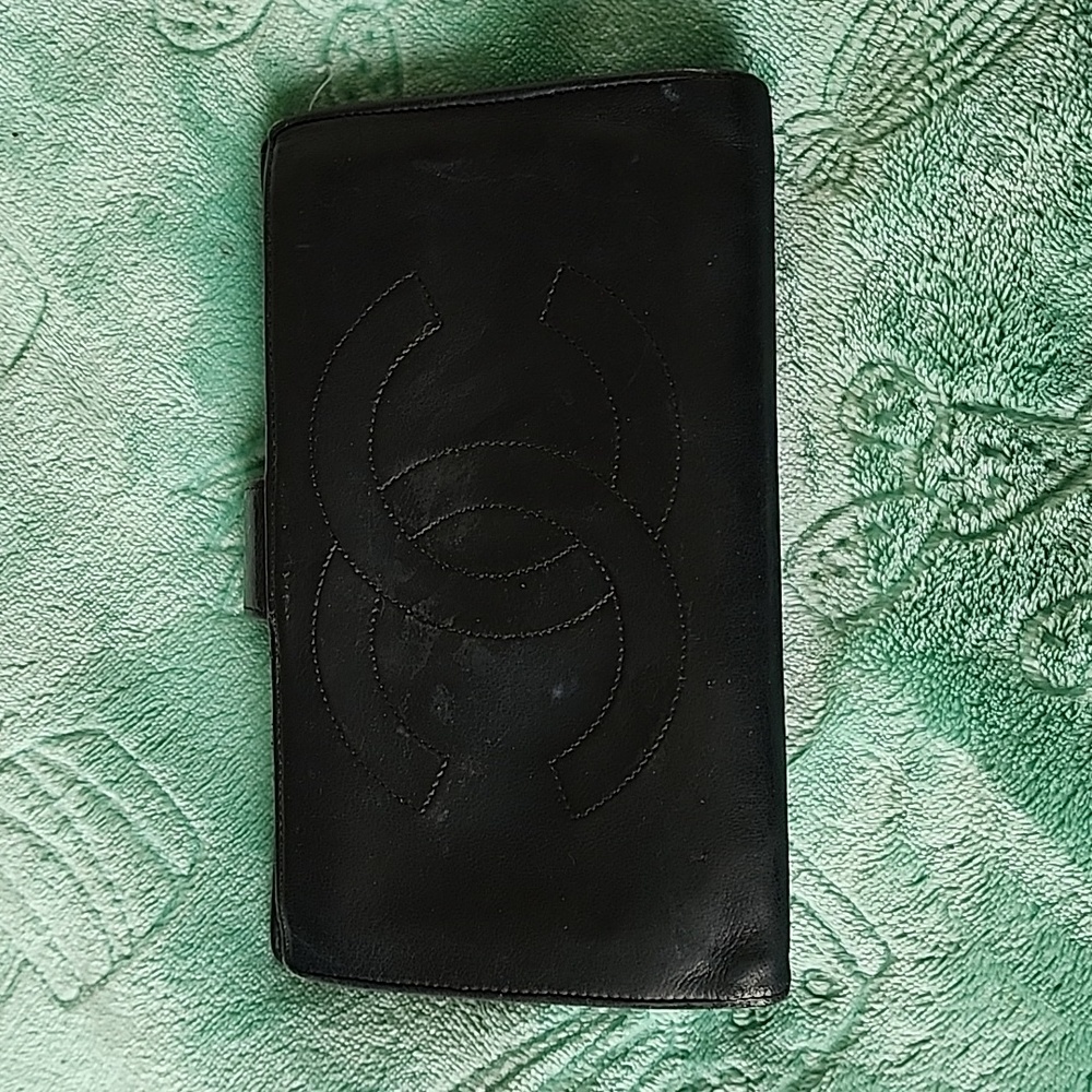Authentic Black Chanel Wallet